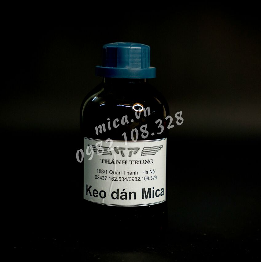 Keo dán mica