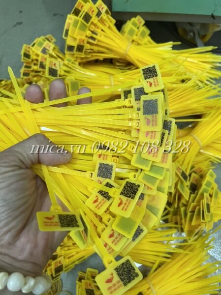 In UV Dây Thít Đánh Dấu